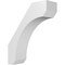 Ekena Millwork 6-in. W x 18-in. D x 22-in. H Legacy Architectural Grade PVC Knee Brace BRCP06X18X22LEC - alternate 1